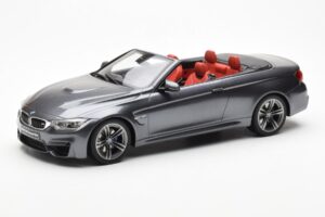 BMW M4 F83 Cabriolet Cinzento GT Spirit 1:18 GT081