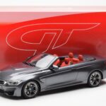 BMW M4 F83 Cabriolet Cinzento GT Spirit 1:18 - image 6 of 6