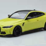 BMW M4 G82 Amarelo Edição Concessionário Minichamps 1:18