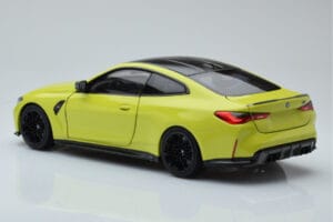 BMW M4 G82 Amarelo Edição Concessionário Minichamps 1:18 80435A51949 Metal - imagem 7 de 8