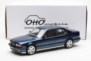 BMW M5 E34 Azul Metallic Otto 1:18 OT576 Resina - imagem 6 de 6