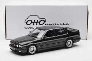 BMW M5 E34 Hartge H5 V12 Diamond Preto Metallic Otto 1:18 OT362 Resina - imagem 6 de 6