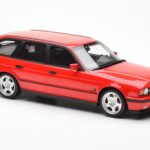 BMW M5 E34 Touring Vermelho Otto 1:18 OT951 - image 4 of 6