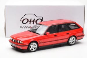 BMW M5 E34 Touring Vermelho Otto 1:18 OT951 Resina - imagem 6 de 6