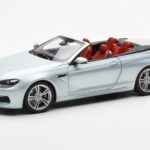BMW M6 F12 Cabriolet Silverstone Prata II Paragon 1:18