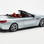 BMW M6 F12 Cabriolet Silverstone Prata II Paragon 1:18 - image 3 of 8