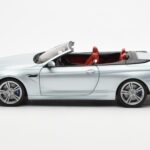 BMW M6 F12 Cabriolet Silverstone Prata II Paragon 1:18 - image 4 of 8