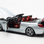 BMW M6 F12 Cabriolet Silverstone Prata II Paragon 1:18 - image 5 of 8