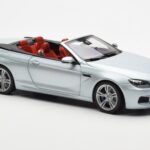 BMW M6 F12 Cabriolet Silverstone Prata II Paragon 1:18 - image 6 of 8
