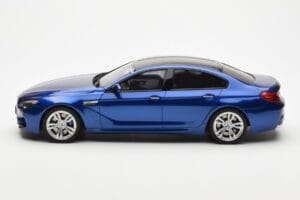 BMW M6 F06 Gran Coupe Azul GT Spirit 1:18 GT184 Resina - imagem 3 de 6