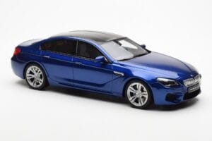 BMW M6 F06 Gran Coupe Azul GT Spirit 1:18 GT184 Resina - imagem 4 de 6