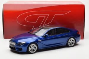 BMW M6 F06 Gran Coupe Azul GT Spirit 1:18 GT184 Resina - imagem 6 de 6