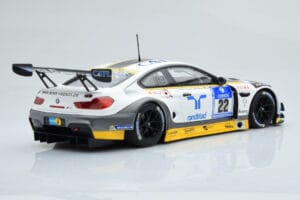 BMW M6 GT3 Rowe Racing #98 A. Graf / R. Westbrook / N. Catsburg / N. Paltalla 24 Hours of Nurburgring 2016 Minichamps 1:18 15 - imagem 2 de 6