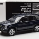 BMW X5 4.4i E53 Azul Escuro Kyosho 1:18 - image 8 of 8