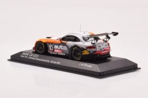 BMW Z4 GT3 #10 C. Pla Team TDS Racing 24 Hours of Spa 2014 Minichamps 1:43 437142010 Metal - imagem 3 de 4