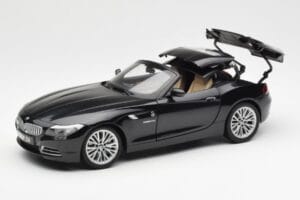 BMW Z4 E89 Spider Preto Metálico Kyosho 1:18 08771BK Metal - imagem 3 de 9