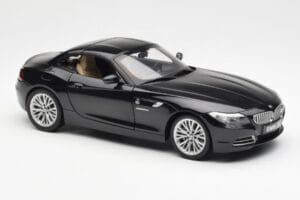 BMW Z4 E89 Spider Preto Metálico Kyosho 1:18 08771BK Metal - imagem 7 de 9
