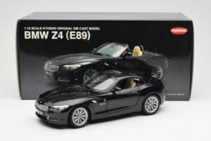 BMW Z4 E89 Spider Preto Metálico Kyosho 1:18 08771BK Metal - imagem 9 de 9