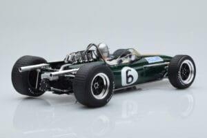 Brabham BT20 Repco #6 D. Hulme British GP 1966 MCG 1:18 MCG18609F Metal - imagem 2 de 6