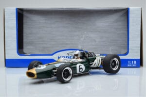 Brabham BT20 Repco #6 D. Hulme British GP 1966 MCG 1:18 MCG18609F Metal - imagem 6 de 6