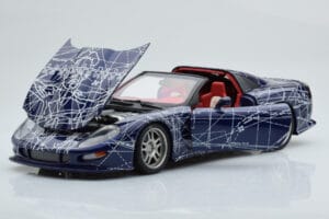 Chevrolet Callaway C12 Corvette MUKO Artcar AUTOart 1:18 71014 Metal - imagem 2 de 9