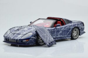 Chevrolet Callaway C12 Corvette MUKO Artcar AUTOart 1:18 71014 Metal - imagem 4 de 9