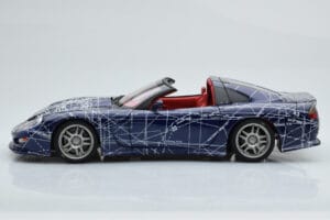Chevrolet Callaway C12 Corvette MUKO Artcar AUTOart 1:18 71014 Metal - imagem 6 de 9