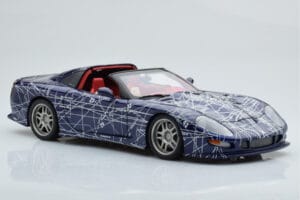 Chevrolet Callaway C12 Corvette MUKO Artcar AUTOart 1:18 71014 Metal - imagem 7 de 9