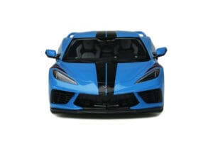 Chevrolet Corvette C8 Rapid Azul GT Spirit 1:18 GT286 Resina - imagem 4 de 7