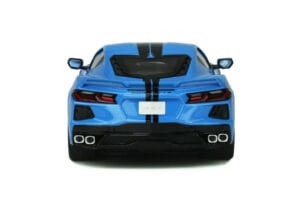Chevrolet Corvette C8 Rapid Azul GT Spirit 1:18 GT286 Resina - imagem 5 de 7