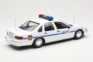Chevrolet Caprice Cheyenne Polícia UT Models 1:18 21025 Metal - imagem 2 de 6