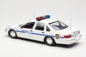 Chevrolet Caprice Cheyenne Polícia UT Models 1:18 21025 Metal - imagem 5 de 6