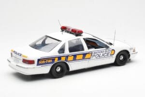 Chevrolet Caprice Watkins Glen Polícia UT Models 1:18 21028 Metal - imagem 2 de 6