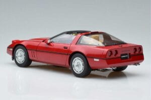 Chevrolet Corvette C4 Vermelho AUTOart 1:18 71241 Metal - imagem 7 de 8