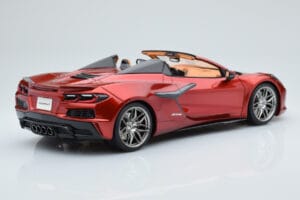 Chevrolet Corvette C8 Z06 Cabriolet Vermelho Mist GT Spirit 1:18 GT402 Resina - imagem 2 de 5