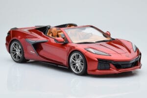 Chevrolet Corvette C8 Z06 Cabriolet Vermelho Mist GT Spirit 1:18 GT402 Resina - imagem 3 de 5