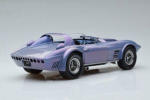 Chevrolet Corvette Grand Sport Roadster Laguna Seca Azul Céu Exoto 1:18 EXPRM00080 Metal - imagem 3 de 9