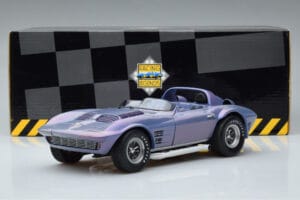 Chevrolet Corvette Grand Sport Roadster Laguna Seca Azul Céu Exoto 1:18 EXPRM00080 Metal - imagem 9 de 9