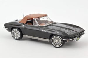 Chevrolet Corvette C2 Sting Ray Cabriolet Norev 1:18 189055 Metal - imagem 3 de 3