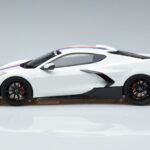 Chevrolet Hennessey Corvette C8 Arctic Branco GT Spirit 1:18 GT317 Resina - image 3 of 6