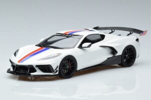Chevrolet Hennessey Corvette C8 Arctic Branco GT Spirit 1:18 GT317 Resina