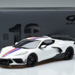 Chevrolet Hennessey Corvette C8 Arctic Branco GT Spirit 1:18 GT317 Resina - image 6 of 6