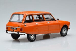 Citroen Ami 8 Break Tenere Laranja Norev 1:18 181674 Metal - imagem 3 de 7