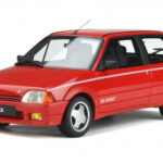 Citroen AX Sport Vermelho Otto 1:18