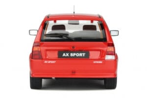 Citroen AX Sport Vermelho Otto 1:18 OT799 Resina - imagem 5 de 5