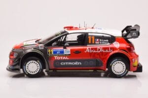 Citroen C3 WRC #11 S. Loeb / D. Elena Rally Mexico 2018 Norev 1:18 181638 Metal - imagem 3 de 6