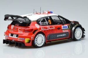 Citroen C3 WRC #9 S. Lefebvre / G. Moreau Tour de Corse 2017 Norev 1:18 181633 Metal - imagem 2 de 6