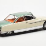 Citroen DS 21 Le Leman Cabriolet Marfim e Verde Norev 1:18 - image 2 of 6