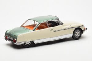 Citroen DS 21 Le Leman Cabriolet Marfim e Verde Norev 1:18 181751 Metal - imagem 2 de 6