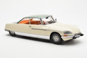 Citroen DS 21 Le Leman Cabriolet Marfim e Verde Norev 1:18 181751 Metal - imagem 4 de 6